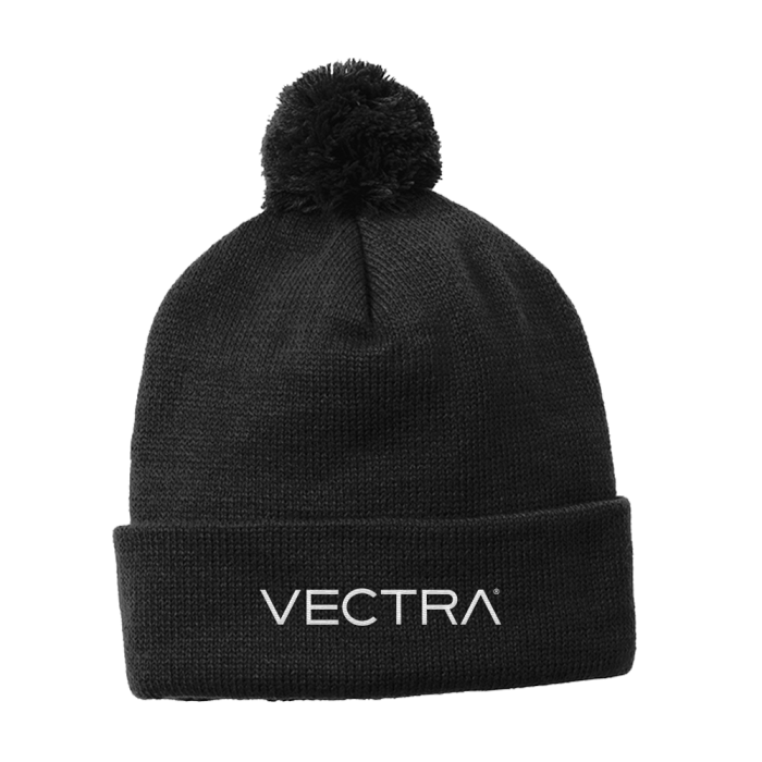 Sport-Tek ® Solid Pom Pom Beanie